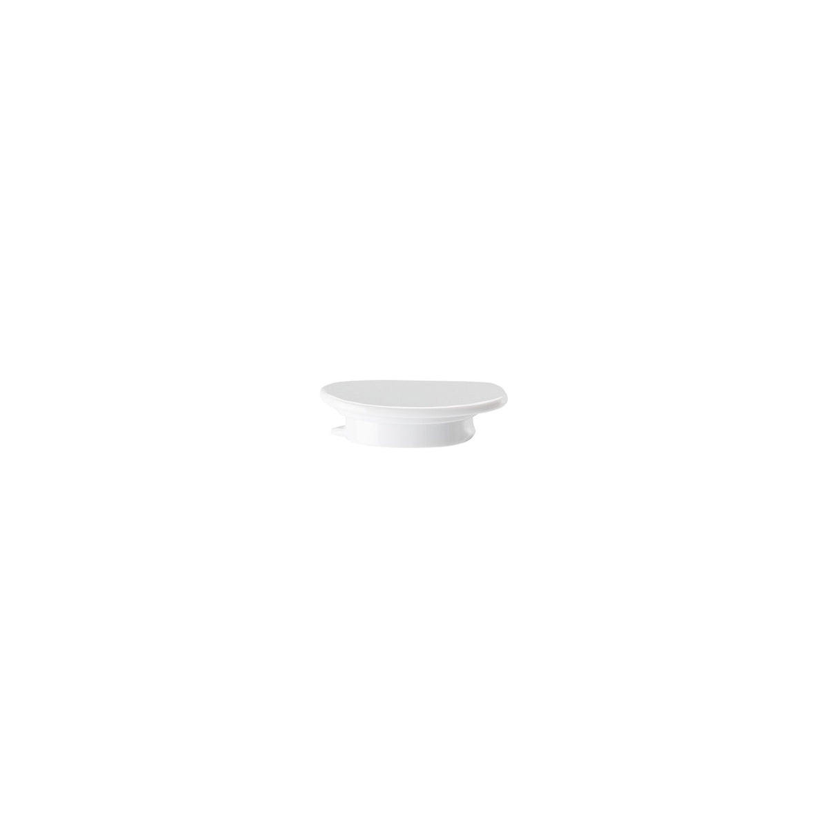 Rosenthal White Rosenthal Junto White Tea Pot Lid 3 front view