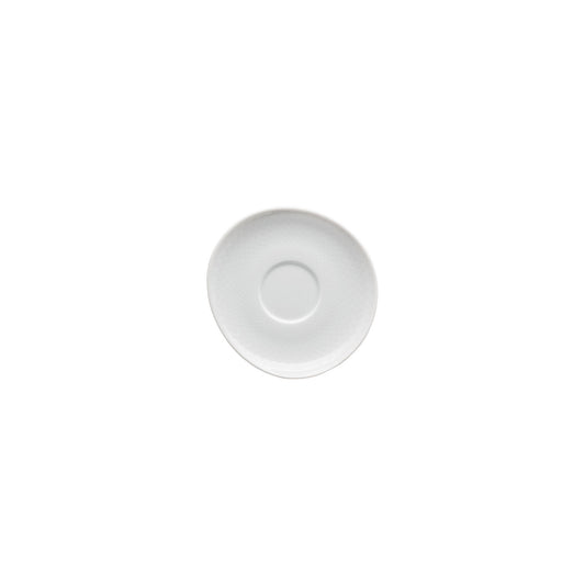 Rosenthal White Rosenthal Junto White Espresso Saucer front view