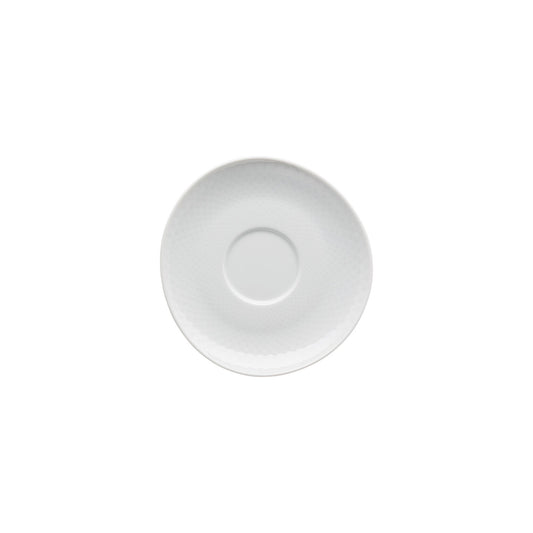 Rosenthal White Rosenthal Junto White Combi saucer front view