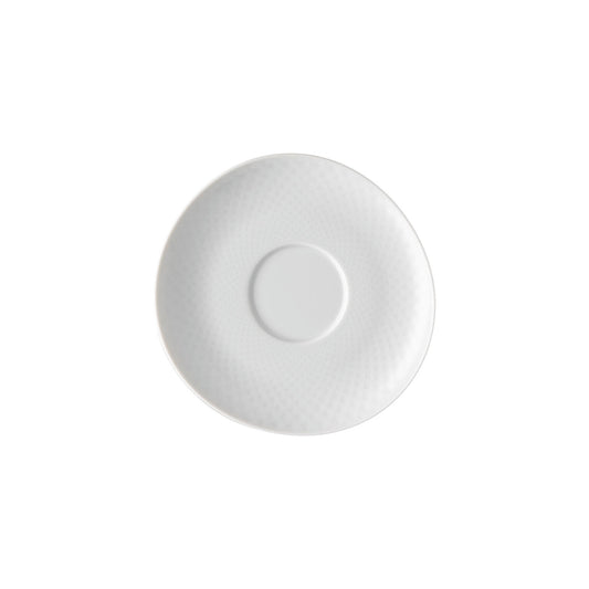 Rosenthal White Rosenthal Junto White Cafe au lait saucer front view