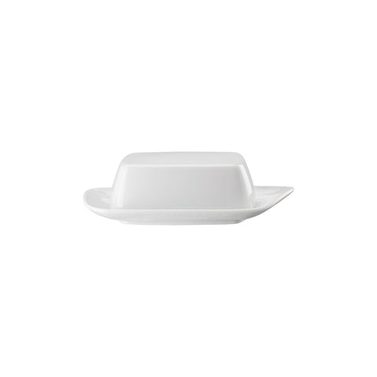 Rosenthal White Rosenthal Junto White Butterdish front view