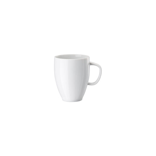 Rosenthal White Rosenthal Junto White Mug with handle front view