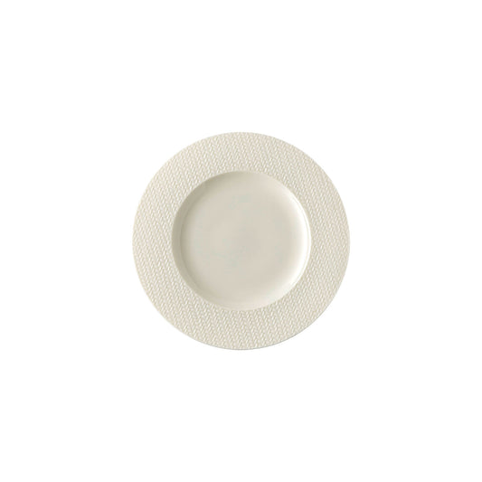 Rosenthal White tone Rosenthal Kumi White tone Rim Plate 17 cm front view