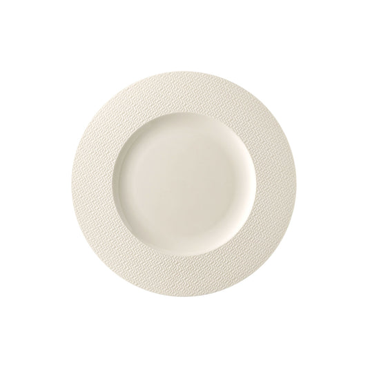 Rosenthal White tone Rosenthal Kumi White tone Rim Plate 23 cm front view