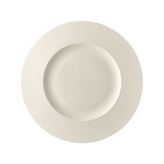 Rosenthal White tone Rosenthal Kumi White tone Rim Plate 28 cm front view