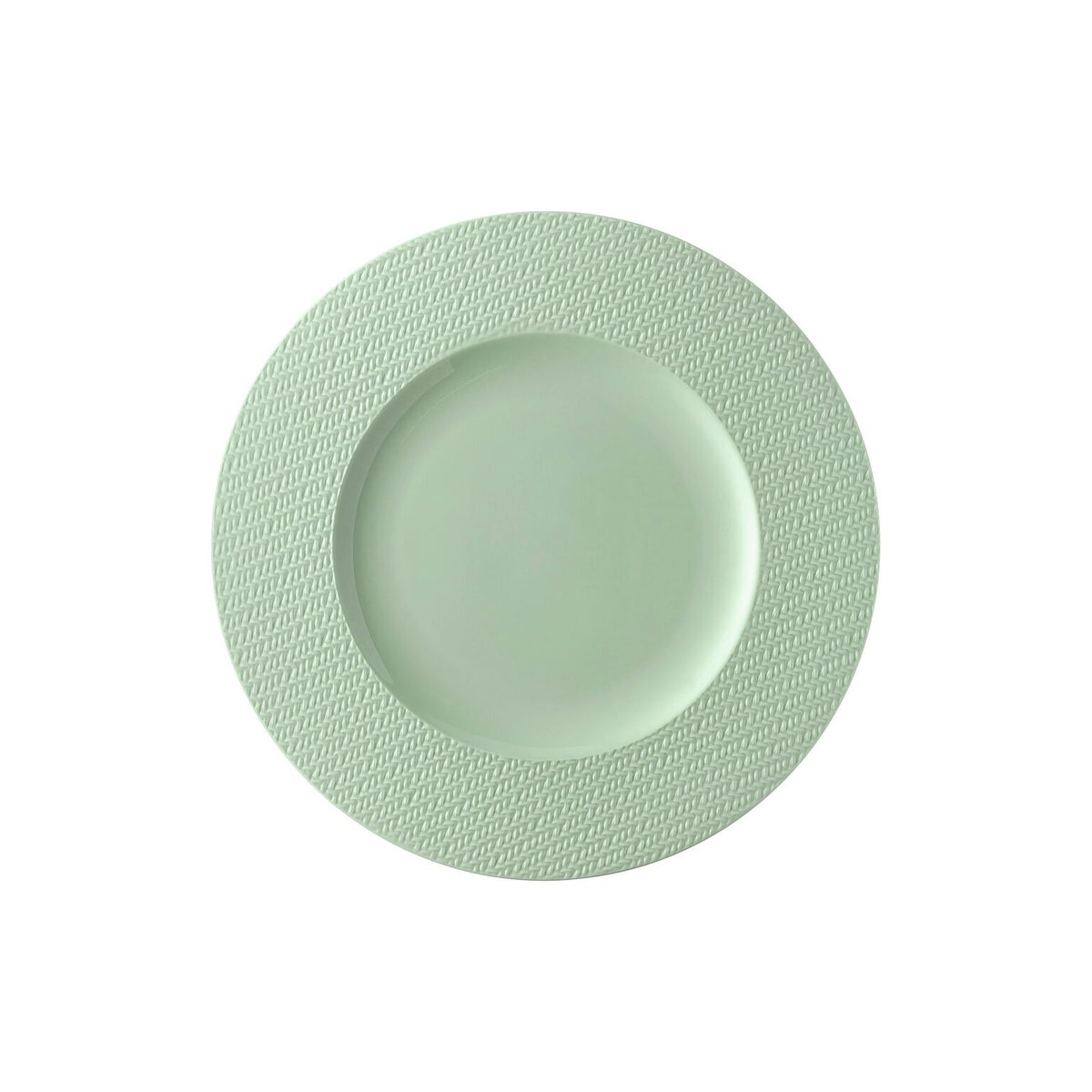 Rosenthal Mint tone Rosenthal Kumi Mint tone Rim Plate 23 cm front view