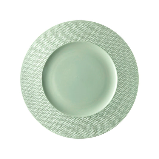 Rosenthal Mint tone Rosenthal Kumi Mint tone Rim Plate 28 cm front view