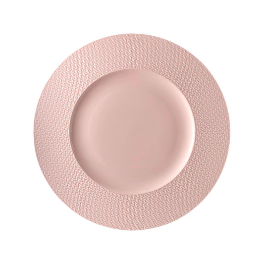 Rosenthal Rose tone Rosenthal Kumi Rose tone Rim Plate 28 cm front view