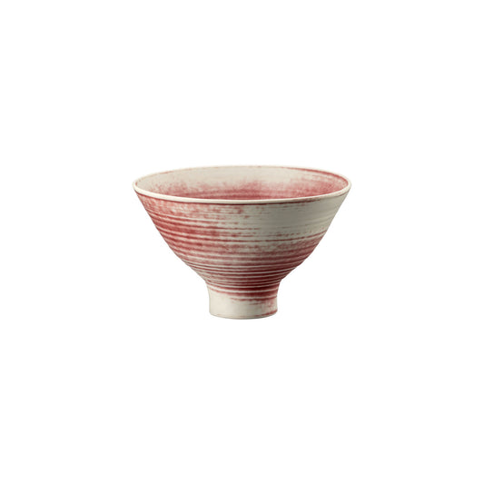 Rosenthal Scarlet Rosenthal Bloom Scarlet Bowl 17 cm with foot front view