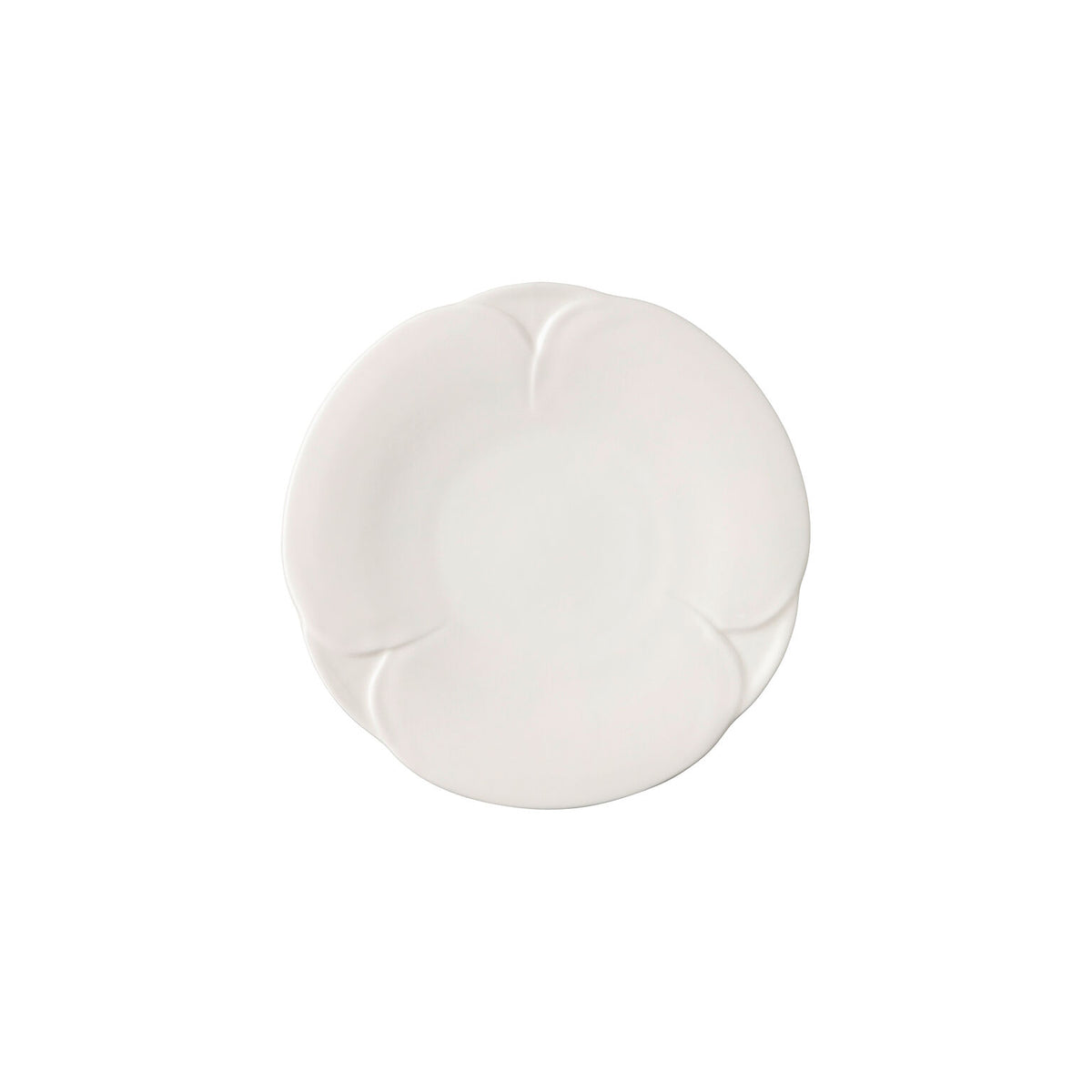 Rosenthal Snow Rosenthal Bloom Snow Plate 18 cm front view