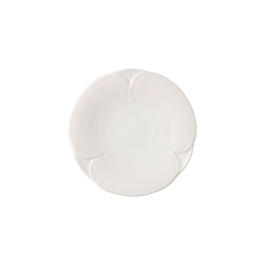 Rosenthal Snow Rosenthal Bloom Snow Plate 18 cm front view
