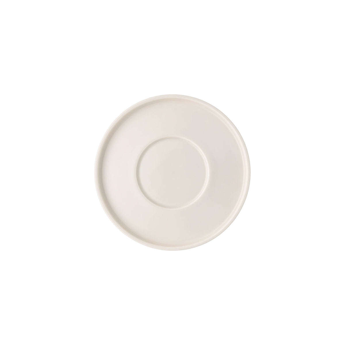 Rosenthal Snow Rosenthal Bloom Snow Combi saucer front view