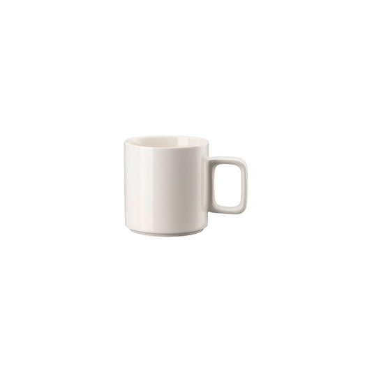 Rosenthal Snow Rosenthal Bloom Snow Mug with handle front view