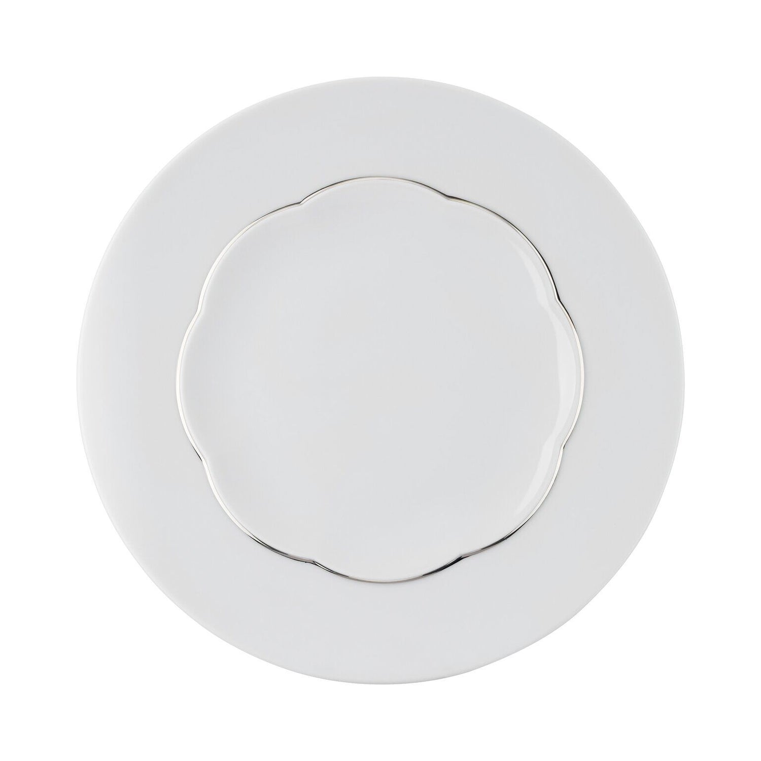 Rosenthal Platino Rosenthal Sonetto Platino Plate 30 cm front view