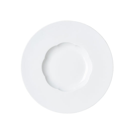 Rosenthal Bianco Rosenthal Sonetto Bianco Plate 26 cm deep front view
