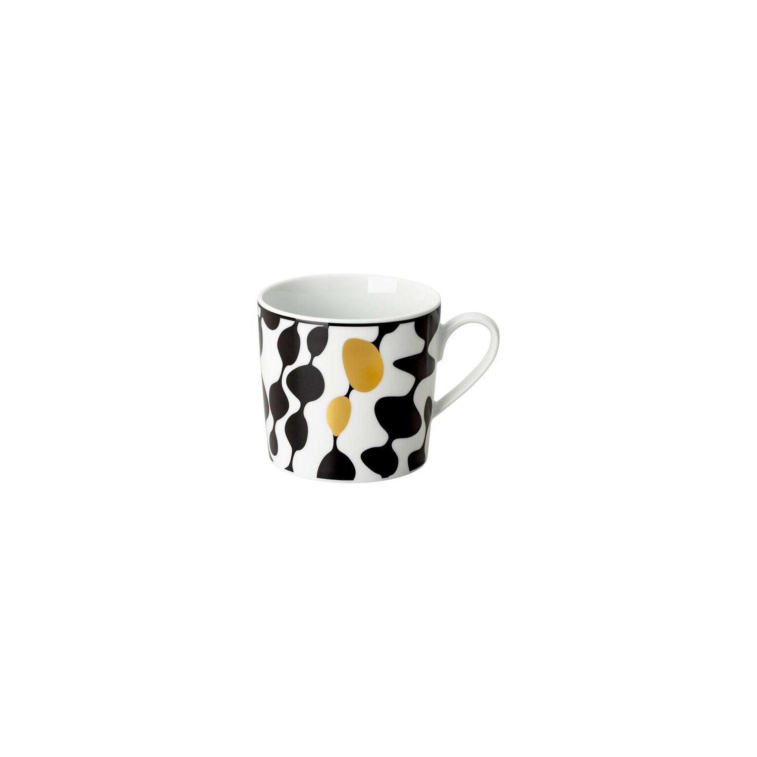 Rosenthal Monochrome Bubbles Rosenthal Home Monochrome Bubbles Mug with handle front view