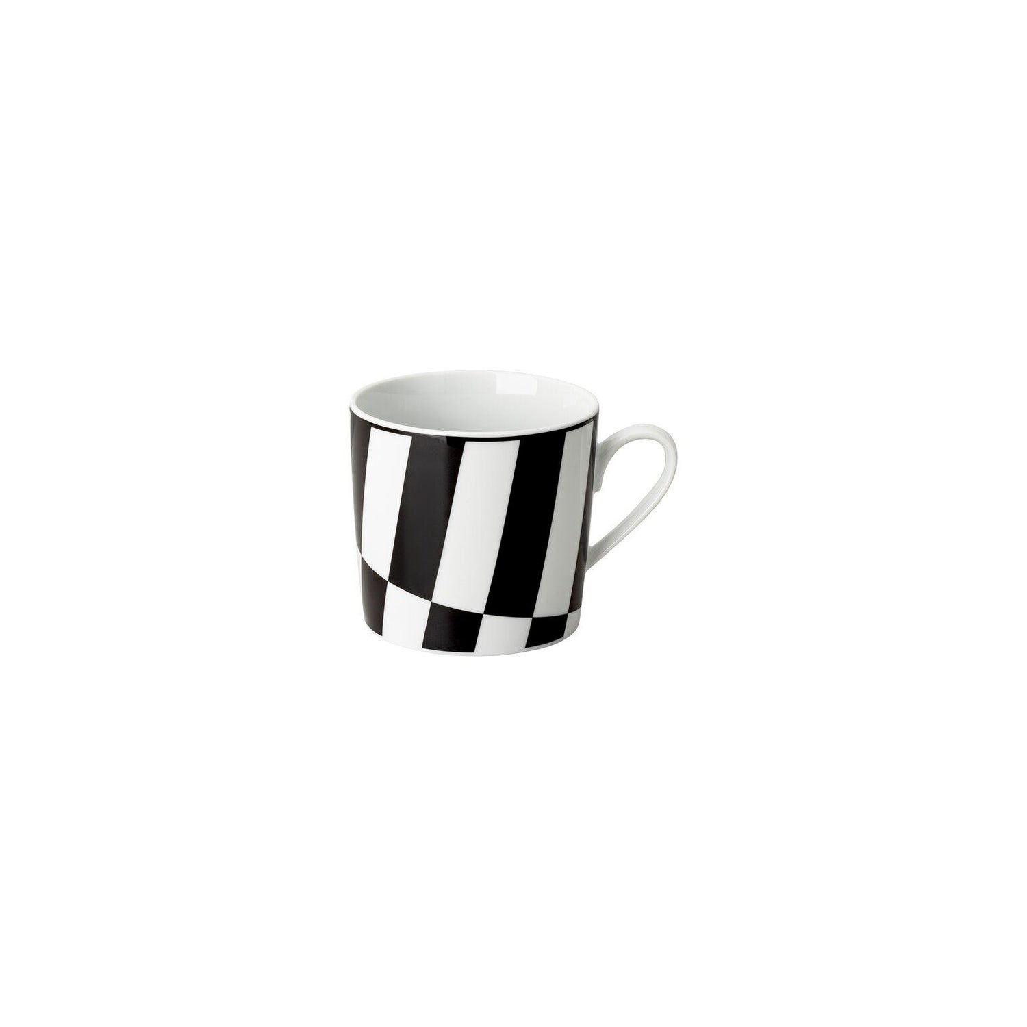 Rosenthal Monochrome Stripes Rosenthal Home Monochrome Stripes Mug with handle front view