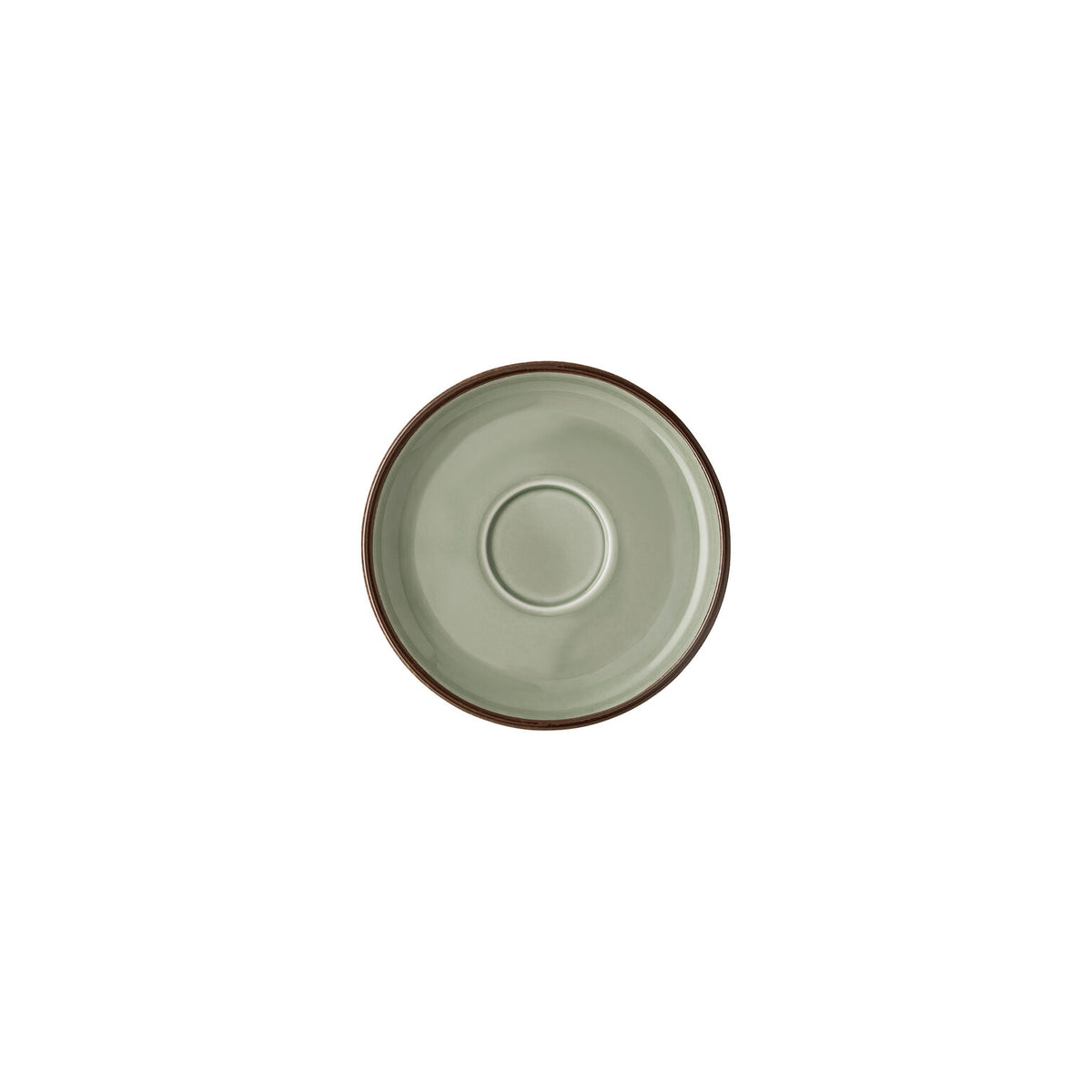 Rosenthal Moss Rosenthal Profi Casual Moss Espresso Saucer front view