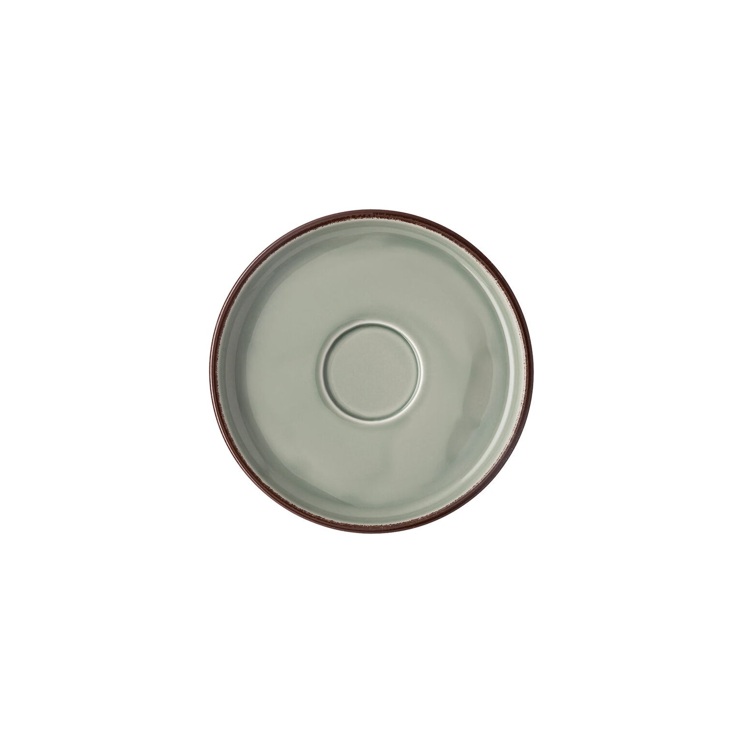 Rosenthal Moss Rosenthal Profi Casual Moss Combi saucer front view