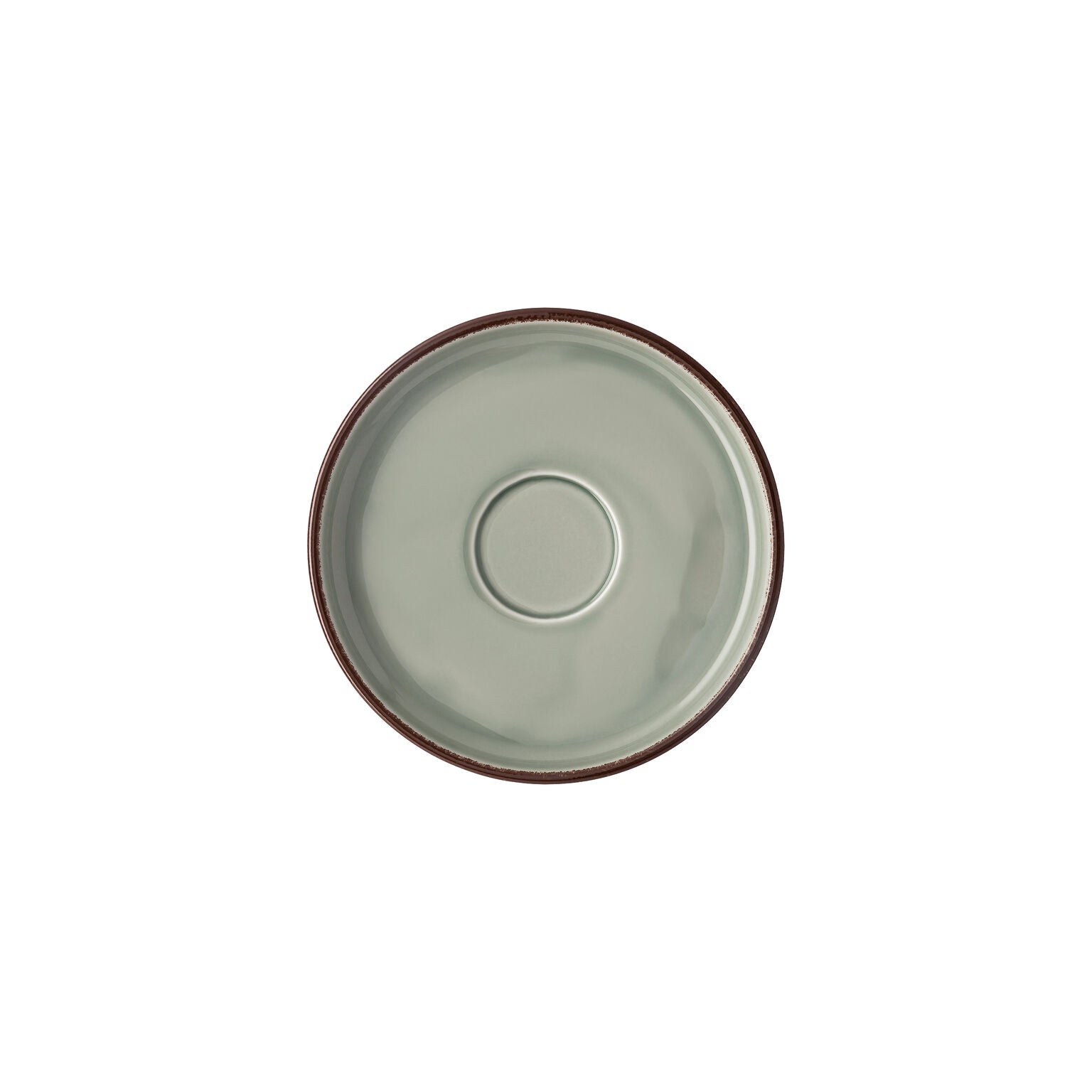 Rosenthal Moss Rosenthal Profi Casual Moss Combi saucer front view