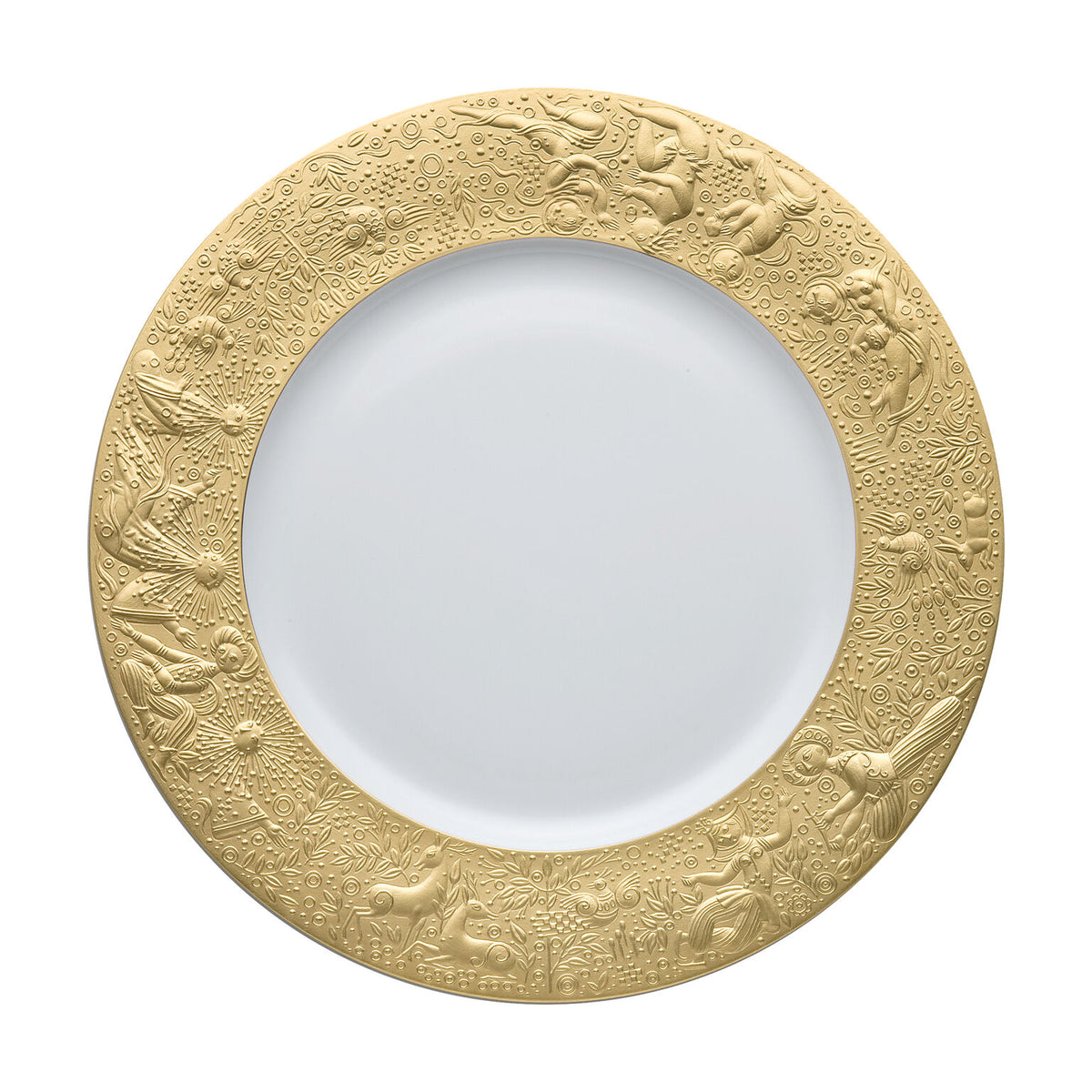 Rosenthal Sarastro Rosenthal Zauberflöte (The Magic Flute) Sarastro Platter round front view