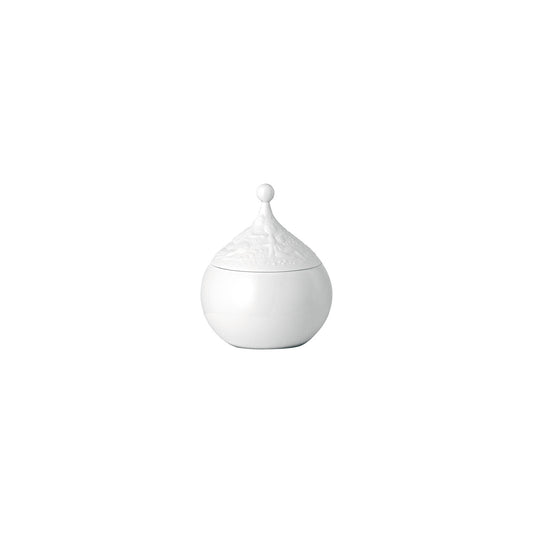 Rosenthal White Rosenthal Zauberflöte (The Magic Flute) White Sugar Bowl 3 front view
