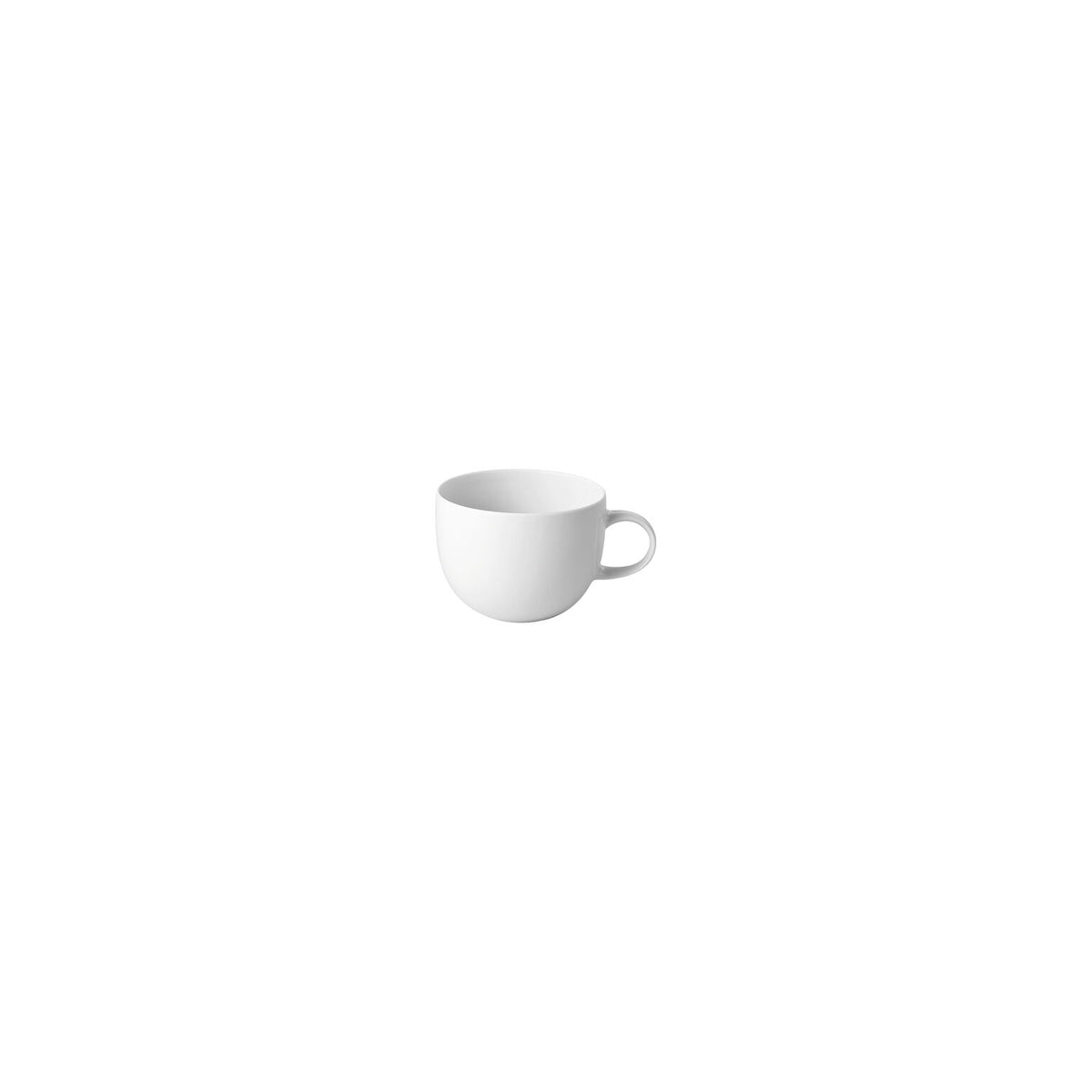 Rosenthal White Rosenthal Zauberflöte (The Magic Flute) White Cup 2 tall front view