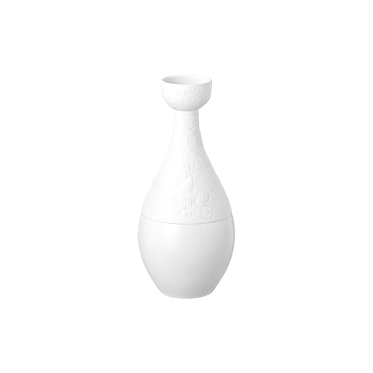 Rosenthal White Rosenthal Zauberflöte (The Magic Flute) White Vase 22 cm front view