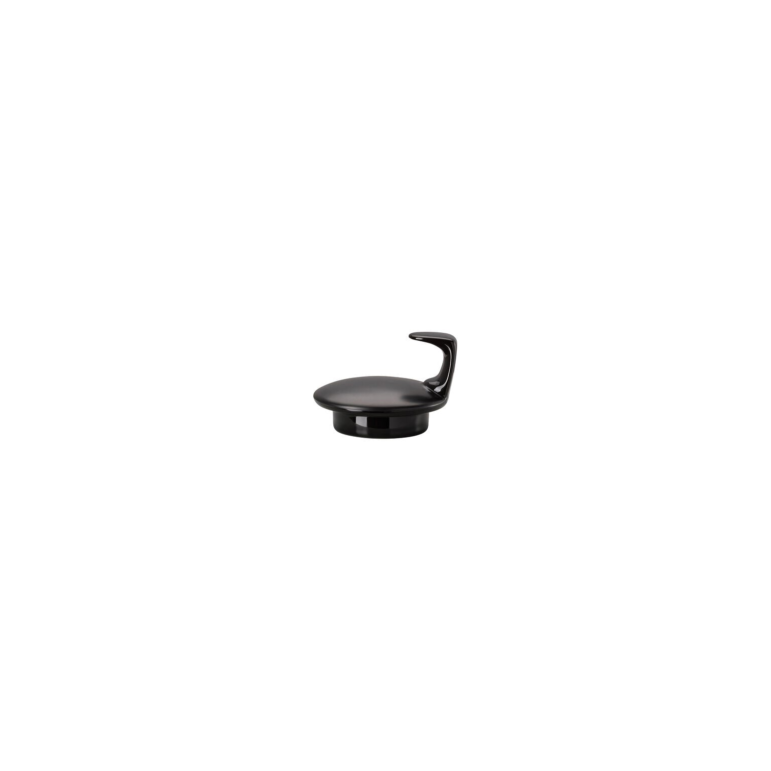 Rosenthal Black Rosenthal TAC Gropius Black Teapot small lid front view