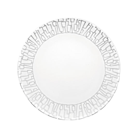 Rosenthal Skin Platin Rosenthal TAC Gropius Skin Platin Plate 28 cm front view