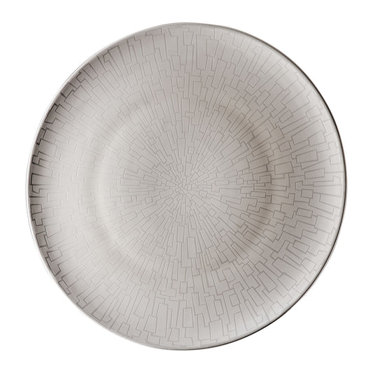 Rosenthal Skin Platin Rosenthal TAC Gropius Skin Platin Service Plate 33 cm front view