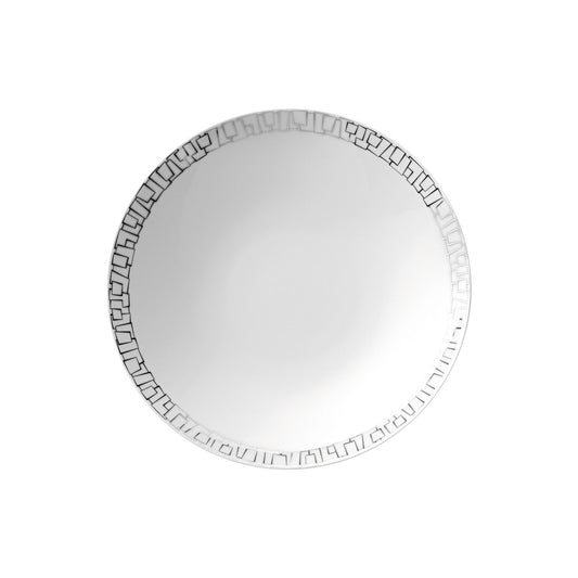 Rosenthal Skin Platin Rosenthal TAC Gropius Skin Platin Plate 24 cm deep front view