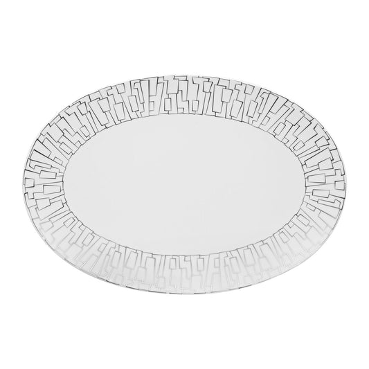 Rosenthal Skin Platin Rosenthal TAC Gropius Skin Platin Platter 38 cm front view