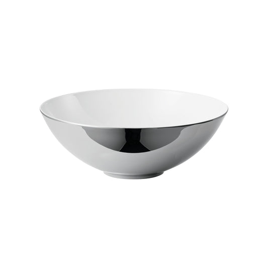 Rosenthal Skin Platin Rosenthal TAC Gropius Skin Platin Bowl 26 cm front view