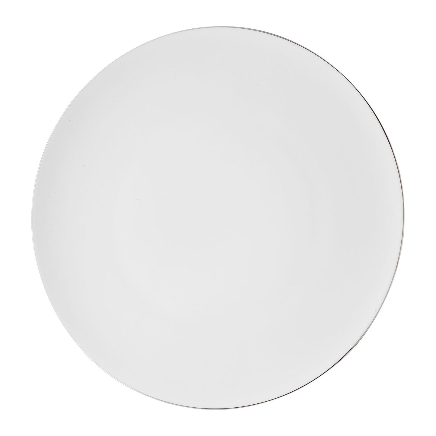 Rosenthal Platin Rosenthal TAC Gropius Platin Service Plate 33 cm front view