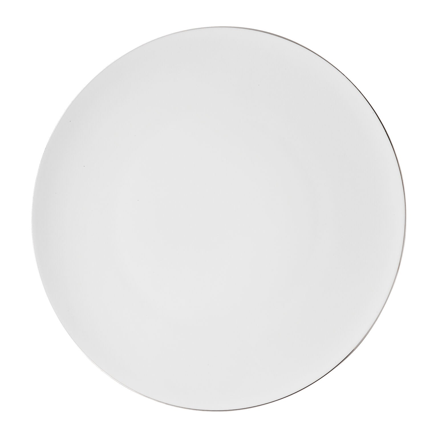 Rosenthal Platin Rosenthal TAC Gropius Platin Service Plate 33 cm front view