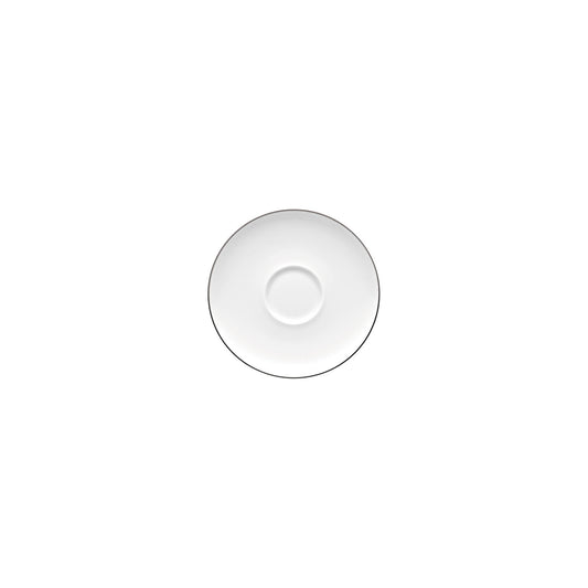 Rosenthal Platin Rosenthal TAC Gropius Platin Espresso Saucer front view