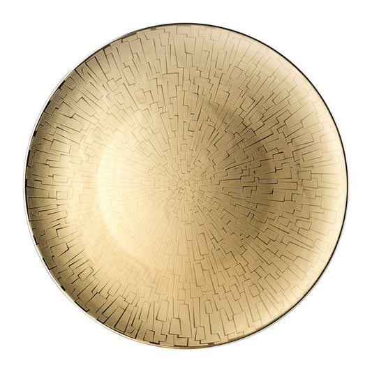 Rosenthal Skin Gold Rosenthal TAC Gropius Skin Gold Service Plate 33 cm front view