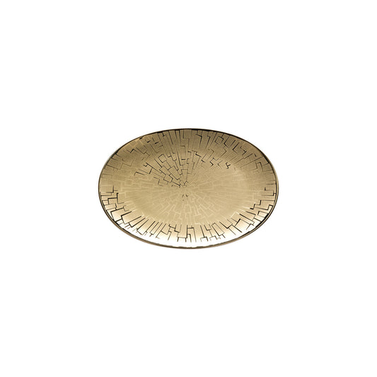 Rosenthal Skin Gold Rosenthal TAC Gropius Skin Gold Platter 18 cm front view