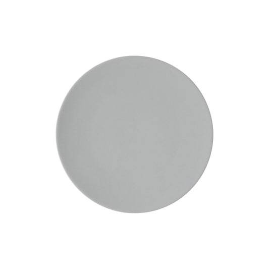 Rosenthal Gentle Grey Rosenthal TAC Sensual Gentle Grey Plate 22 cm front view