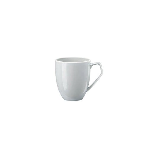 Rosenthal Gentle Grey Rosenthal TAC Sensual Gentle Grey Mug with handle front view