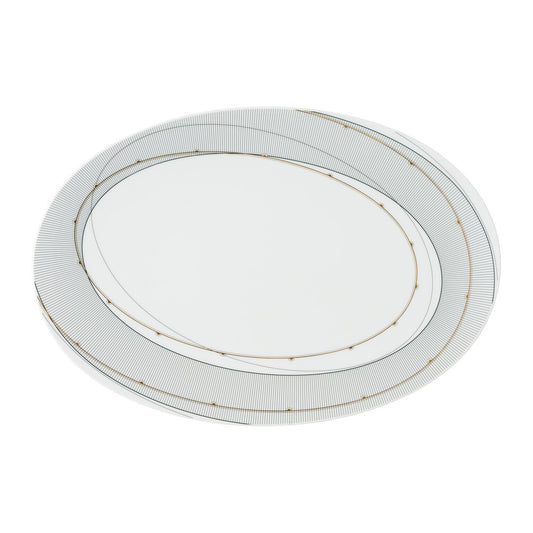 Rosenthal Glitch Rosenthal TAC Gropius Glitch Platter 38 cm front view