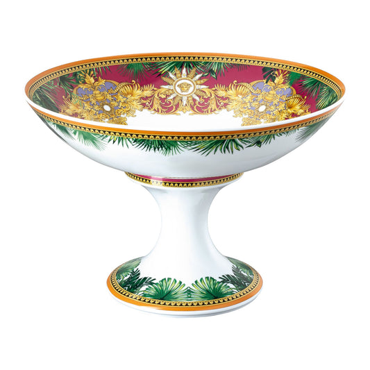 Versace Jungle Animalier Bowl 35 cm with foot front view
