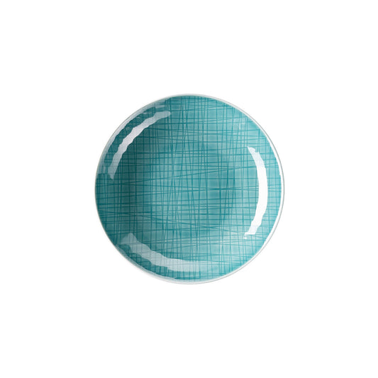 Rosenthal Colours Aqua Rosenthal Mesh Colours Aqua Plate deep 19 cm front view