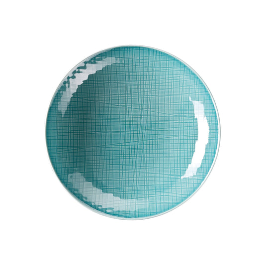 Rosenthal Colours Aqua Rosenthal Mesh Colours Aqua Plate 25 cm deep front view