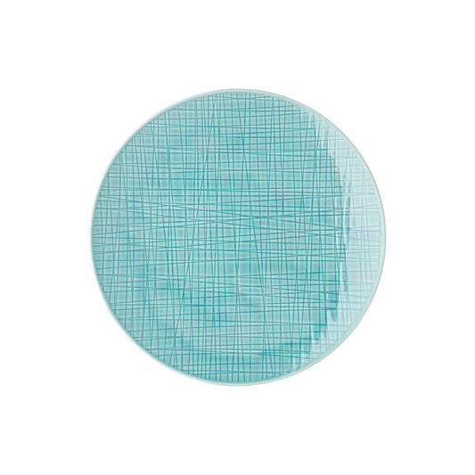 Rosenthal Colours Aqua Rosenthal Mesh Colours Aqua Plate 24 cm front view