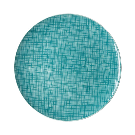 Rosenthal Colours Aqua Rosenthal Mesh Colours Aqua Plate 30 cm front view