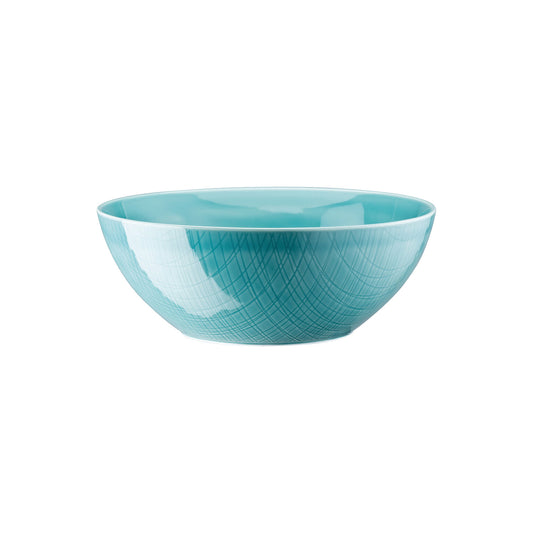 Rosenthal Colours Aqua Rosenthal Mesh Colours Aqua Bowl 24 cm front view