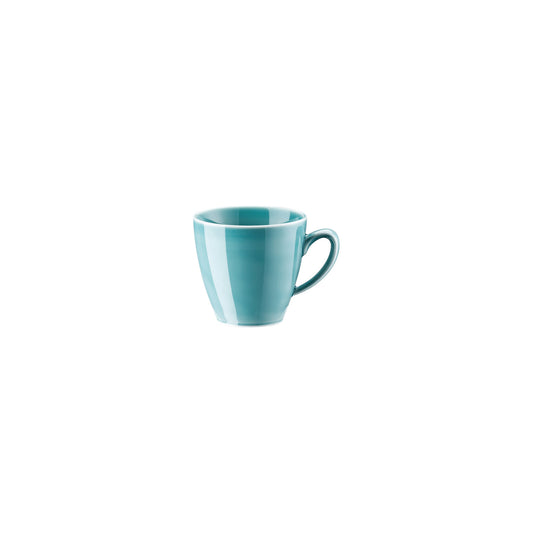 Rosenthal Colours Aqua Rosenthal Mesh Colours Aqua Cup 4 tall front view