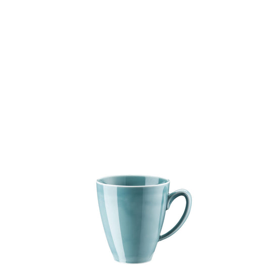 Rosenthal Colours Aqua Rosenthal Mesh Colours Aqua Mug with handle front view